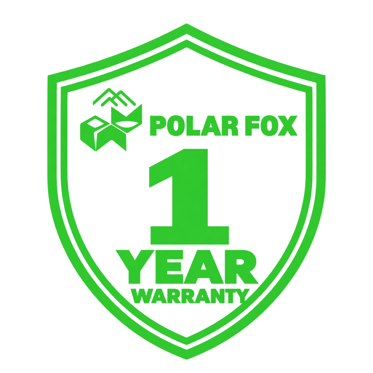 Polar Fox 1 year warranty