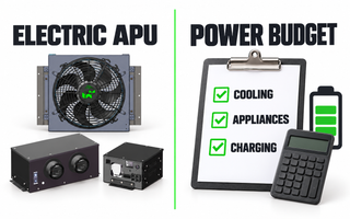 Build a Sleeper-Cab Power Budget Before Buying an APU