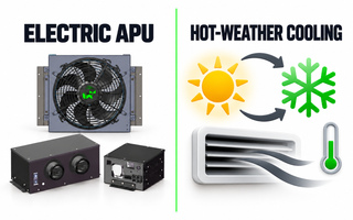 Getting Better Sleeper A/C Performance in Hot Weather