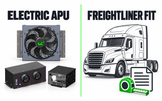 Planning a Freightliner Electric APU Installation