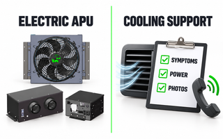 Truck APU Not Cooling? Information to Gather Before Calling Support