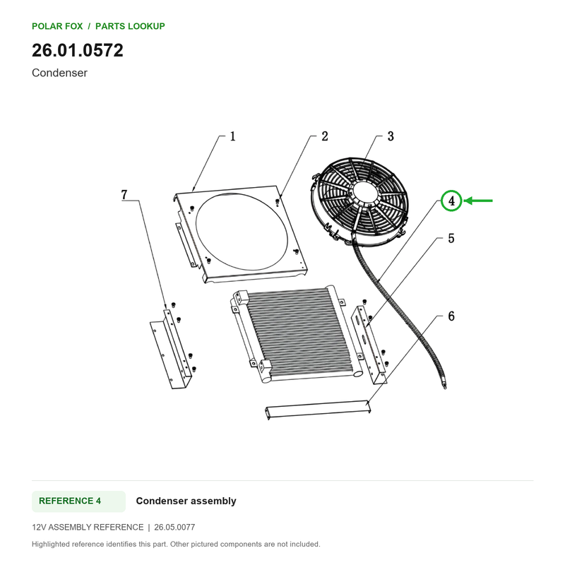 Polar Fox Condenser — 26.01.0572