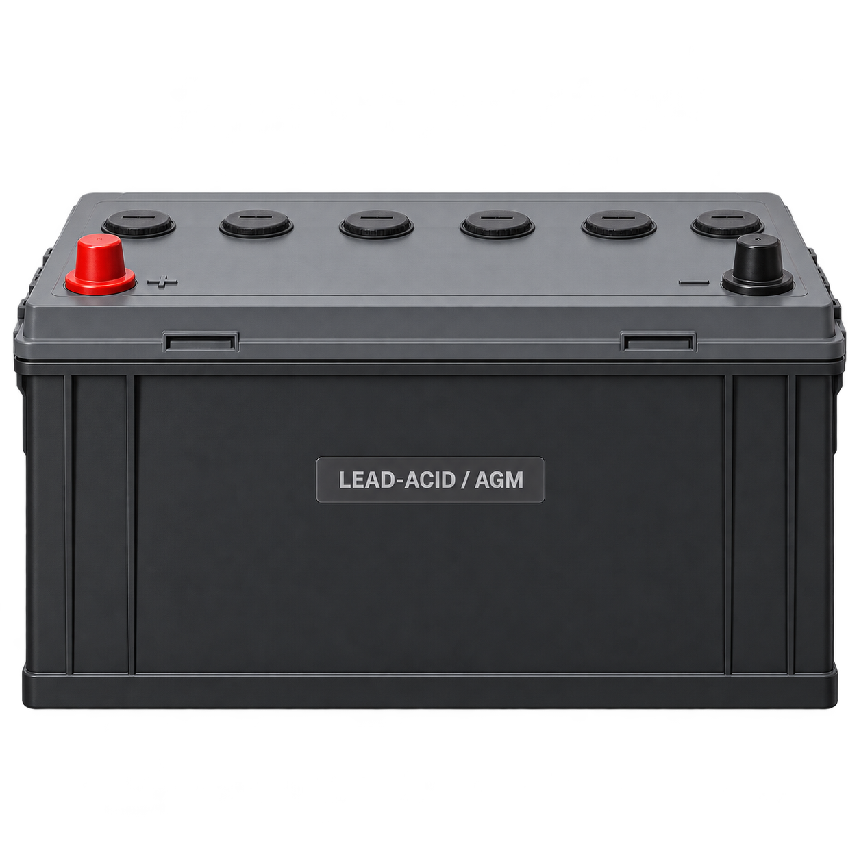 Representative lead-acid AGM truck battery